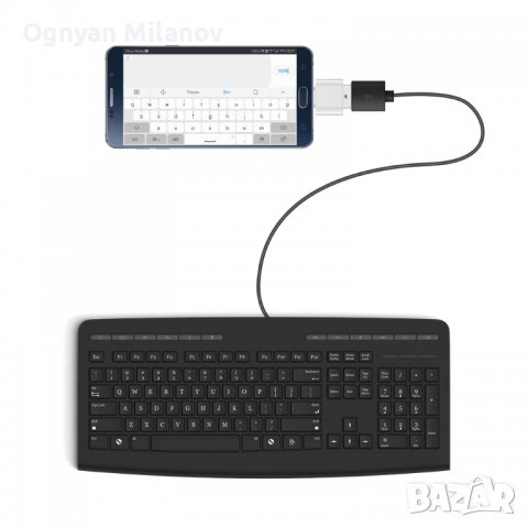 Aдаптер тип C USB C преносим конвертор за Macbook Xiaomi Samsung, снимка 5 - USB кабели - 39655155