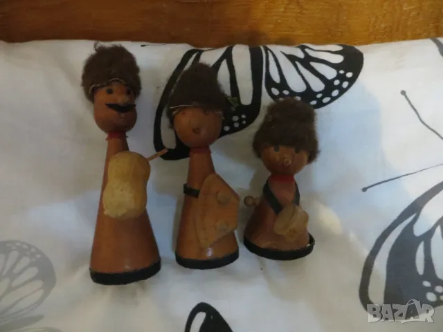 Винтидж дървени фигурки