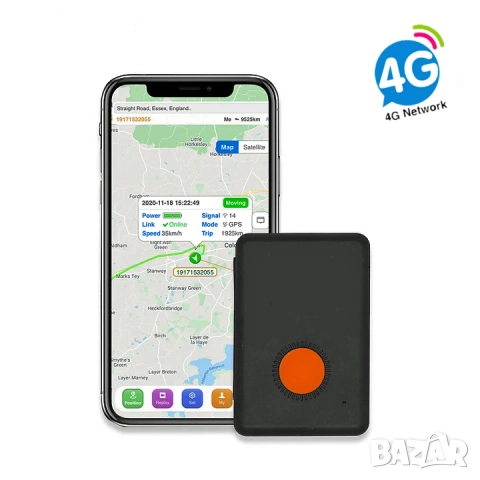 4G GPS тракер с микрофон