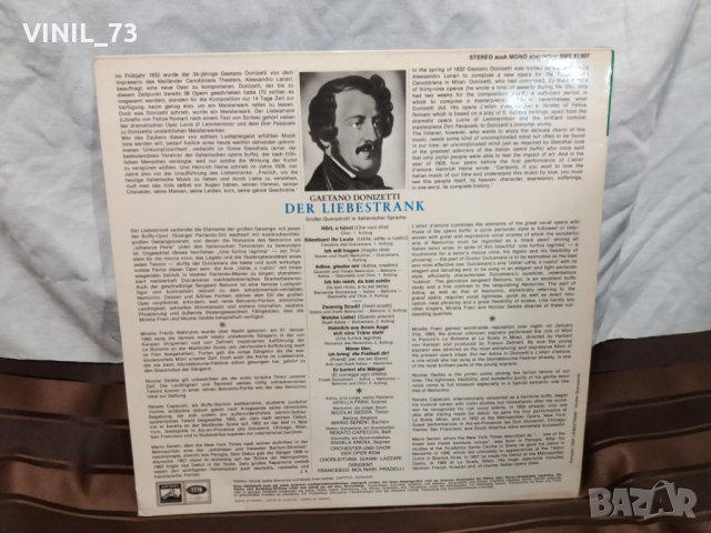 Gaetano Donizetti ‎– Der Liebestrank, снимка 3 - Грамофонни плочи - 30501999