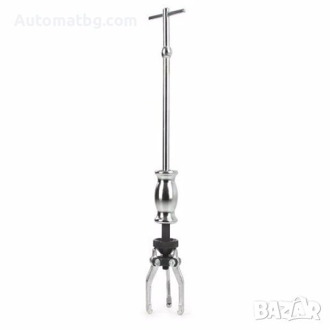 Комплект обратен чук със скоби Automat, За демонтаж на лагери, 5 части, Черен, снимка 3 - Аксесоари и консумативи - 39795168