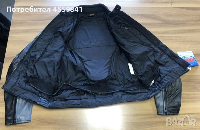 Чисто ново кожено мото яке Revenger Rebel 54 с протектори, снимка 3 - Аксесоари и консумативи - 53066925