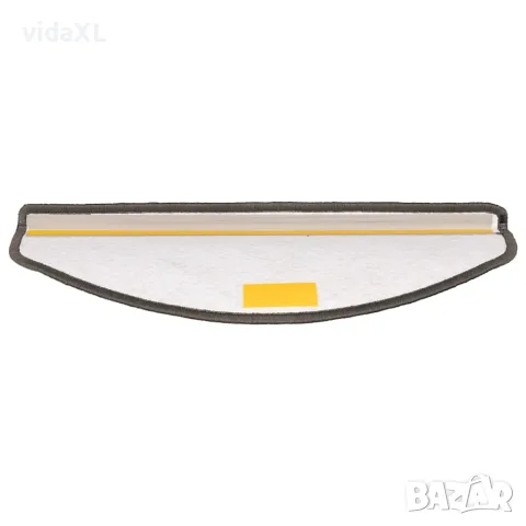 vidaXL Изтривалки за стълби, 15 бр., 65x21x4 см, сиви, полукръгли, големи, снимка 5 - Изтривалки - 56146108
