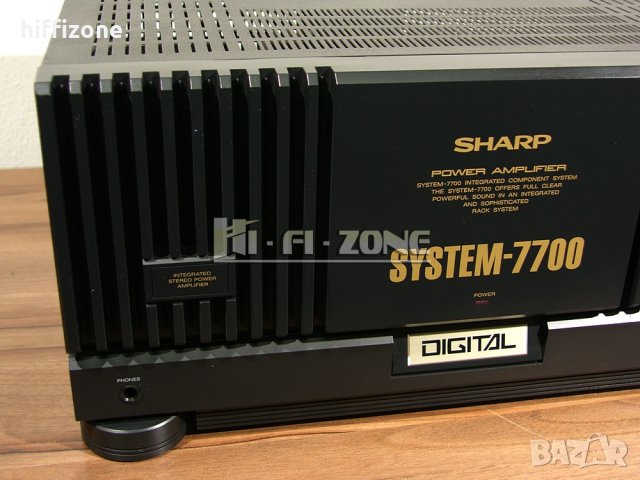 УСИЛВАТЕЛ  Sharp sm-7700h /1 , снимка 4 - Ресийвъри, усилватели, смесителни пултове - 40517936