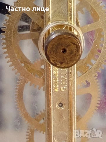 Настолен Часовник"S.Haller" (Germany), снимка 9 - Антикварни и старинни предмети - 53985098