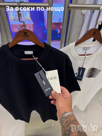 Christian Dior Мъжка Тениска👕Мъжка Блуза С Къс Ръкав Кристиян Диор Код Mens P.173, снимка 4 - Тениски - 53921260
