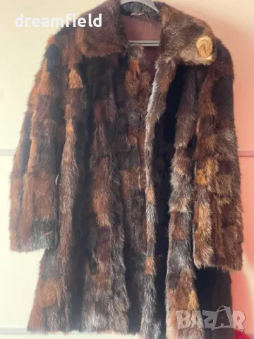 Палто естествен  косъм, снимка 3 - Палта, манта - 49168977