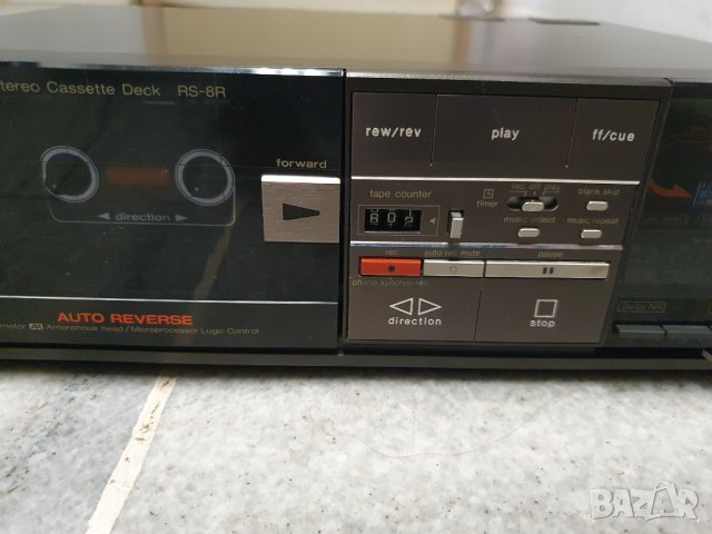 Касетен дек Technics RS-8R Има dbx В много добро състояние. Работи без проблем. , снимка 4 - Декове - 38576837