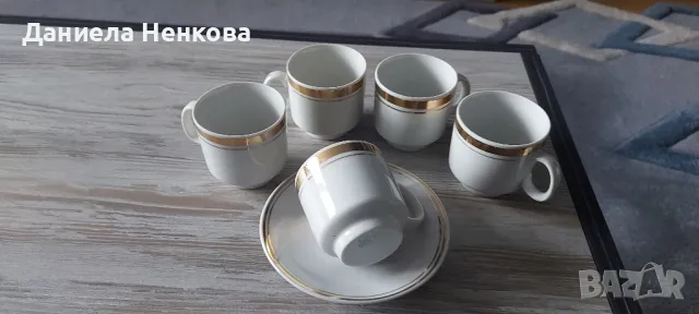 Чашки за кафе 5 бр., снимка 4 - Чаши - 48876989