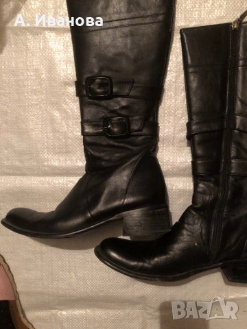 Дамски ботуши естествена кожа, снимка 3 - Дамски ботуши - 30634370