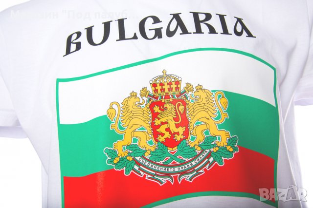 Нова детска тениска с трансферен печат България, Герб и Знаме, снимка 2 - Детски тениски и потници - 30083164
