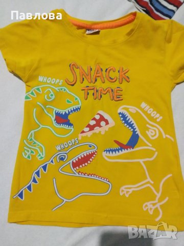 Сет от нови блузки къс ръкав 4-5 год.-18,90 лева за сет, снимка 10 - Детски тениски и потници - 37051758