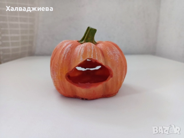 Декорация за Хелоуин тиква, снимка 2 - Декорация за дома - 52176332