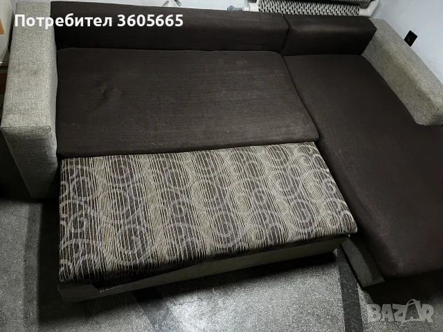 Ъглов разтегателен диван, снимка 2 - Дивани и мека мебел - 56483828