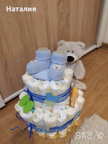 Торта от памперси, снимка 2 - Други - 15701860