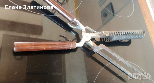 Антична маша за коса, снимка 7 - Антикварни и старинни предмети - 36412992