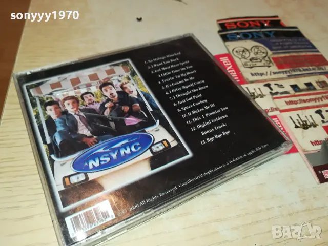 NSYNC CD 1704250646, снимка 5 - CD дискове - 49926032