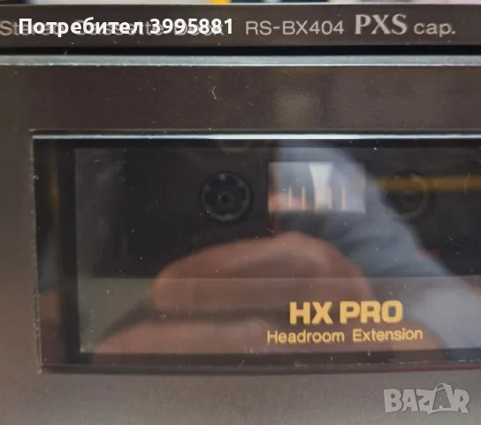 Стерео касетен дек Technics, mod. RS-BX404 PXS cap. 
, снимка 3 - Декове - 47670381