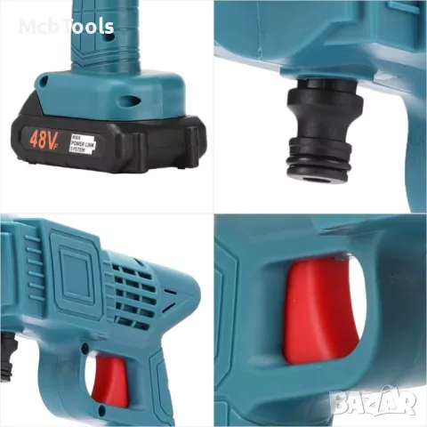 Акумулаторна водоструйка с две батерии ТАЙГА, снимка 6 - Други инструменти - 49561408