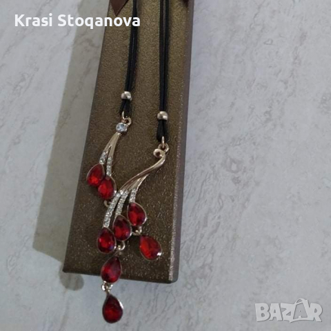 Дамско Бижу с Красив - ЦВЕТЕН - Аксесоар / Подходящо за Подарък , снимка 2 - Колиета, медальони, синджири - 33229522