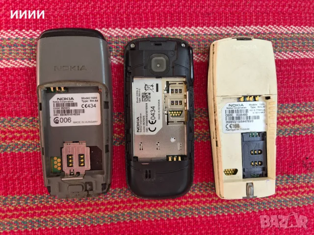 Мобилен телефон NOKIA 3 бр, снимка 3 - Nokia - 56429476