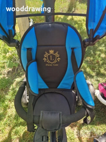 Детски триколки за близнаци, снимка 4 - Детски велосипеди, триколки и коли - 50987651