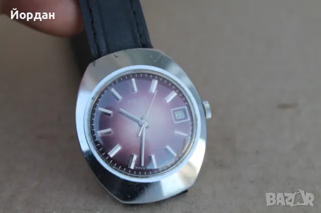 СССР мъжки часовник ''Полет'', снимка 2 - Мъжки - 47471264