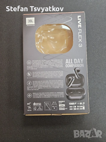 TWS слушалки JBL Live Flex 3, снимка 5 - Bluetooth слушалки - 53946353