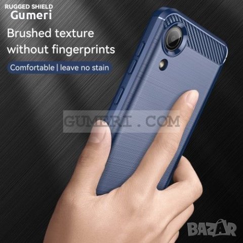 Samsung Galaxy A03 Core Противоударен Силиконов Гръб - Карбон, снимка 16 - Калъфи, кейсове - 36852902