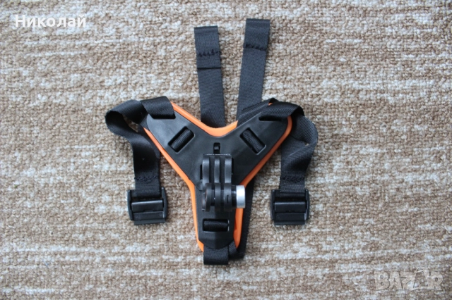 Стойка за каска chin mount за екшън камери, снимка 5 - Чанти, стативи, аксесоари - 33931464