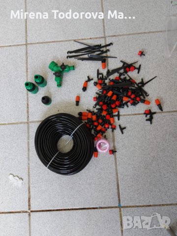 Поливна система Комплекти за поливане с регулируем спрей за капкообразуване, снимка 6 - Напояване - 36911393