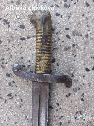 саблен щик нож - френски , снимка 5 - Антикварни и старинни предмети - 52007416
