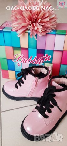 №23-№30, -% НАМАЛЕНИ -% Детски Боти за момиче, Розови и Сини с Брокат на Бабъл Кидс, снимка 3 - Бебешки боти и ботуши - 38088598