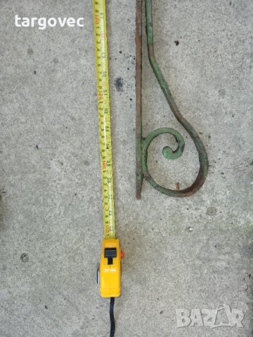 Старинен кован орнамент връх за врата, снимка 3 - Антикварни и старинни предмети - 42373328