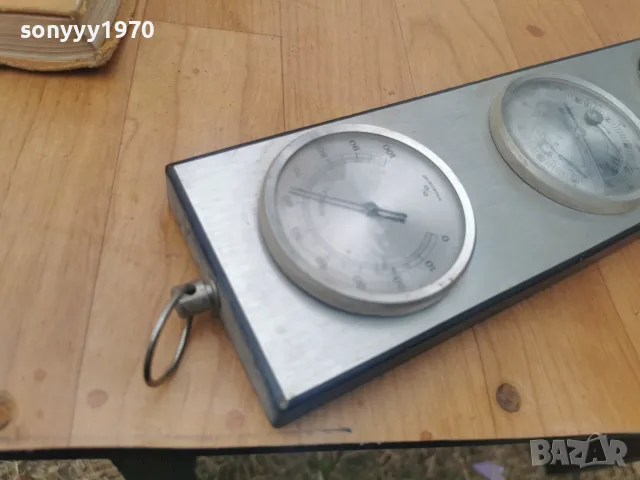 РЕТРО ТЕРМО/ХИДРО/БАБОМЕТЪР 2609261812L2, снимка 7 - Антикварни и старинни предмети - 56236004