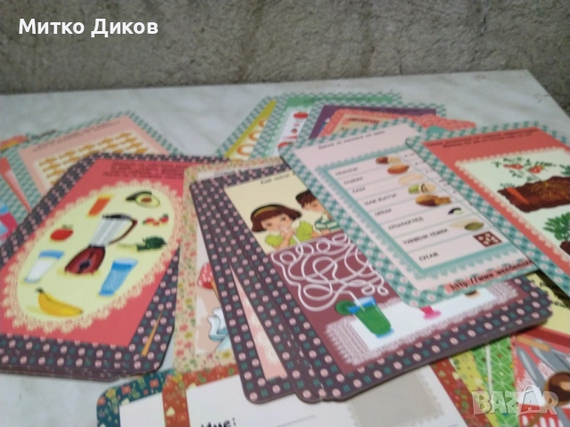 Аз готвя здравословно с мама 50 карти и рецепти нови, снимка 5 - Образователни игри - 53056980