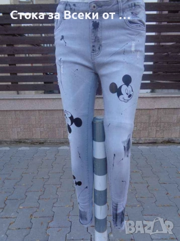 Дънки размер С/М, снимка 5 - Дънки - 52428015