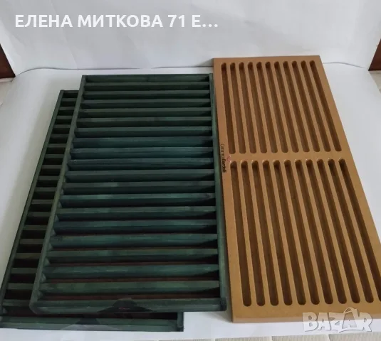 Италиански поставки от масивна дървесина-много тежки