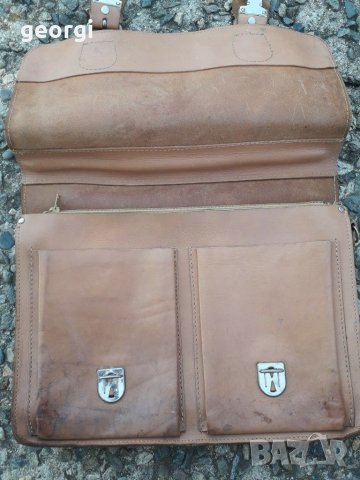Ретро кожена чанта от естествена кожа , снимка 7 - Други стоки за дома - 30008740
