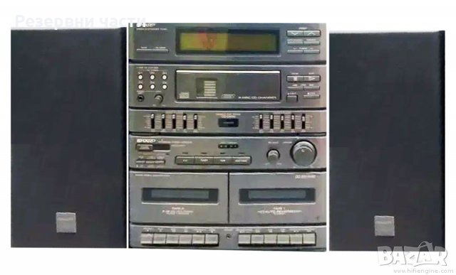 Дистанционно Sharp cd-c500z, снимка 2 - Аудиосистеми - 35423470