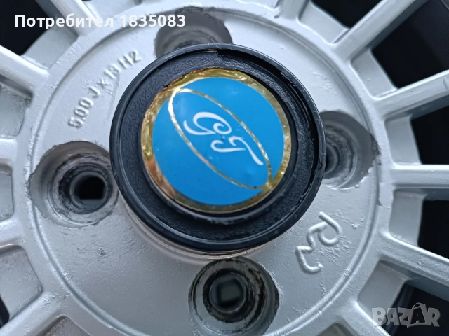 Ретро джанти 13ки 4х100 + гуми 185/60/13 Semperit, снимка 11 - Гуми и джанти - 51552227