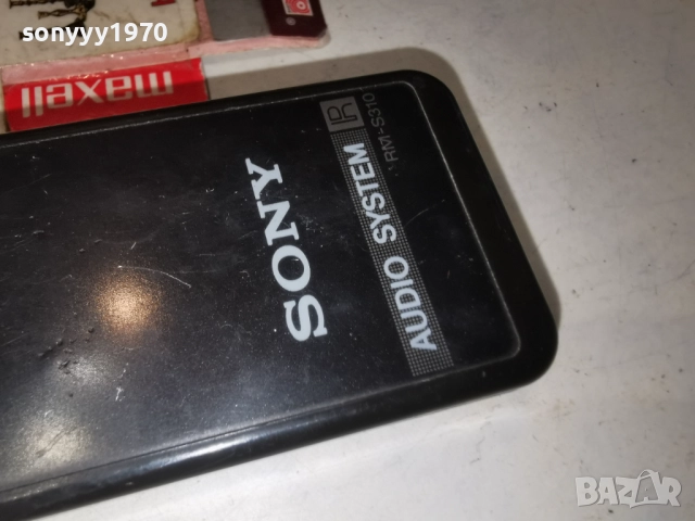 SONY RM-S310 AUDIO REMOTE-ВНОС SWISS 2112251039, снимка 7 - Ресийвъри, усилватели, смесителни пултове - 52863774