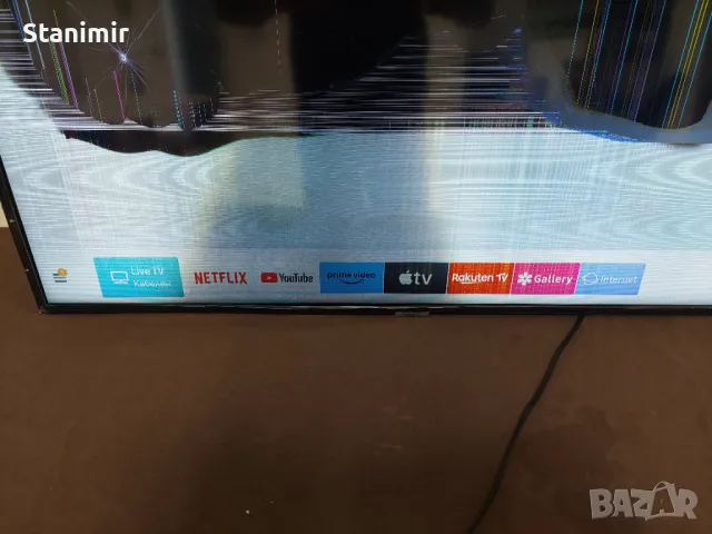 Samsung телевизор 43 инча счупена матрица