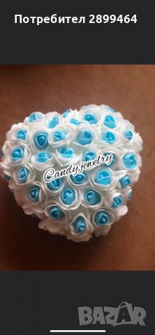  Голямо, средно и малко Мече от рози, снимка 4 - Подаръци за жени - 37819734