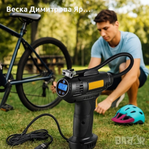 Безжичен дигитален компресор за автомобил, снимка 8 - Аксесоари и консумативи - 51559004