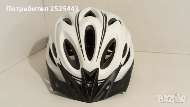 Каска за Велосипед - Нова - бял мат, снимка 2 - Спортна екипировка - 48917789