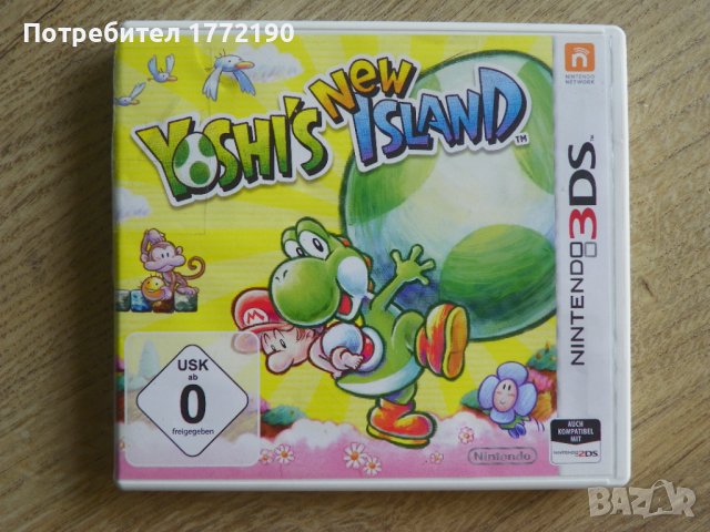 Игра Yoshi's New Island - [Nintendo 3DS], снимка 1 - Игри за Nintendo - 42285736