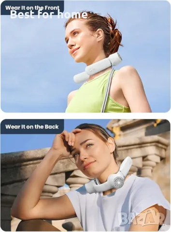 Вентилатор за врат 3 скорости, снимка 6 - Вентилатори - 49629871