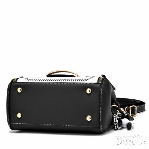 Малка дамска чанта Dorsey Black, снимка 8 - Чанти - 37950838