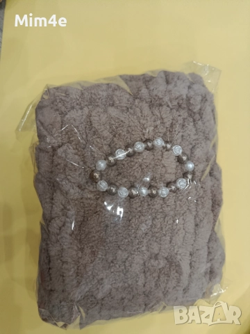 Ръчно изработени шалове и ластици (скрънчи), снимка 6 - Шалове - 52020772